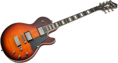 HAGSTROM E-Gitaar, Super Swede LTD, Tiger Burst