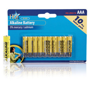 HQ lr03\10 akaline battery aaa