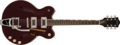 G2604T-Limited-Edition-Streamliner™-Rally-II-Center-Block-with-Bigsby®-Laurel-Fingerboard-Two-Tone-Oxblood-Walnut-Stain