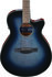 Ibanez semi acoustic guitar blue_