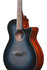 Ibanez semi acoustic guitar blue_